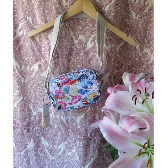 Kipling Handbags - NWT Kipling Spring Floral Festival Crossbody Bag